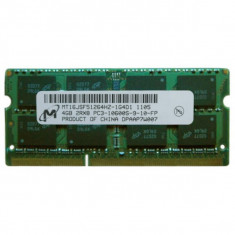 Memorie Laptop - Micron 4GB 2Rx8 PC3-10600S-9-10-FP