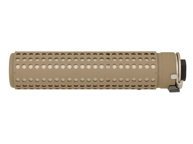 Amortizor QD cu flash hider Dark Earth