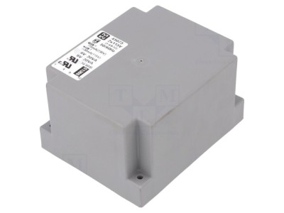 Transformator &amp;icirc;ncapsulat 60VA 6V 5A PCB foto
