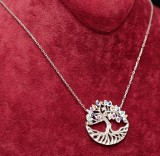 Lantisor Din Argint --&quot;Amazing Tree of Life&quot;- ARG148A, Argintboutique