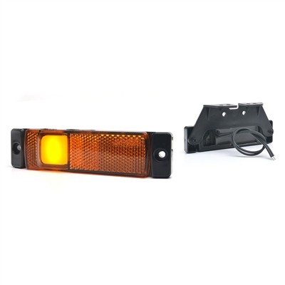 LAMPA GABARIT LED 1235 W45, 12V-24V, POZITIE PORTOCALIU WAS 43489 foto