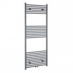 Besoa Fino 160 x 45, radiator, 644 W, apa calda, stativ pentru prosoape, 1/2 &amp;amp;quot;, 6 - 12 m?, gri foto