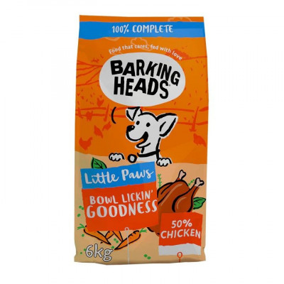 Barking Heads Little Paws Bowl Lickin Goodness Chicken 6 kg foto