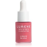 Lumene Invisible Illumination fard de obraz lichid pentru o piele mai luminoasa culoare Wild Flower 15 ml