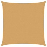 Cumpara ieftin Panza parasolar, nisipiu, 3,6x3,6 m, HDPE, 160 g/m&sup2;, patrat