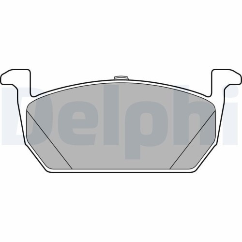 Set placute frana fata DELPHI Audi A1 2019- Seat Arona Ibiza V 2017- Leon 5f1) 2012- Leon SC Leon ST Skoda Kamiq 2019- Octavia III 5E) 2012- Scala 20