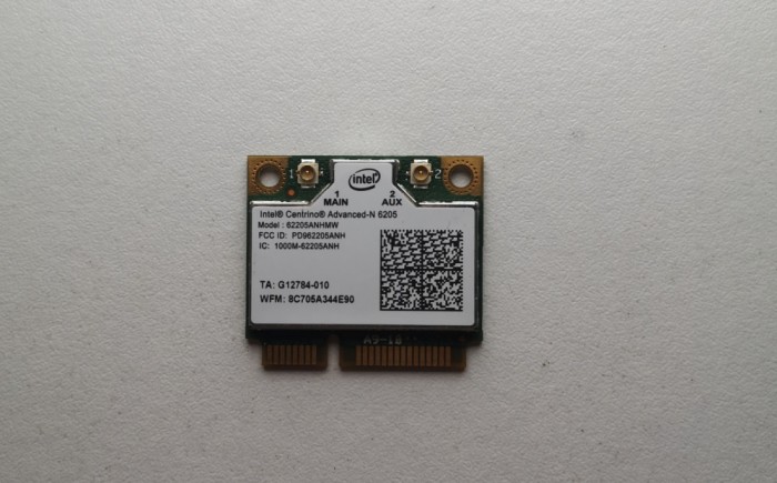 Card WiFi Wireless Fujitsu Lifebook S751