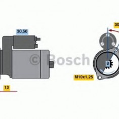 Starter MITSUBISHI LANCER Limuzina (CS, CT0) (2000 - 2016) BOSCH 0 986 020 411