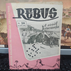 Rebus, revistă bilunară de probleme distractive, nr. 24, 20 iun. 1958, 111