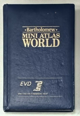 BARTHOLOMEW MINI ATLAS WORLD , 1995 foto