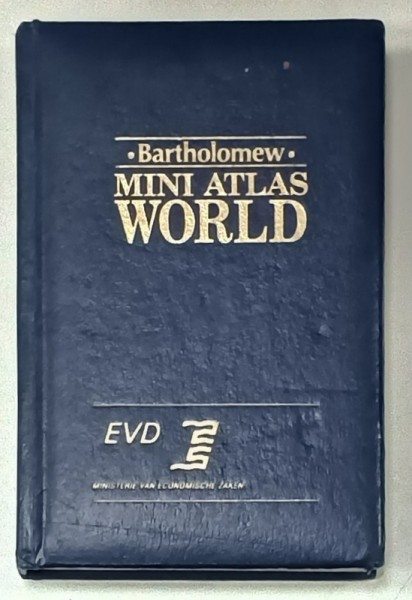 BARTHOLOMEW MINI ATLAS WORLD , 1995