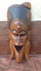 Masca din lemn masiv - Arta Africana !!! foto