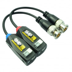 SET VIDEO BALUN PASIV UTP-BNC 8MP 4K foto