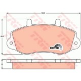 Set placute frana Trw GDB1380, parte montare : Punte fata