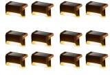 Cumpara ieftin BZRSH Set Lampi Solare cu Senzor Lumina Scari Gard Balustrada 4 buc 12 BUC