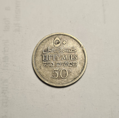 Palestina 50 Mils 1935 foto