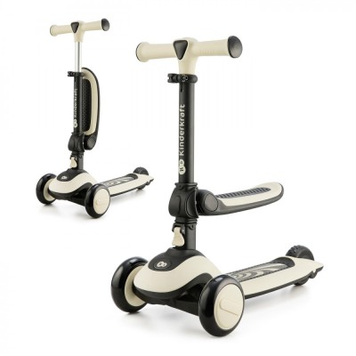 TROTINETA KINDERKRAFT HALLEY, STONE WHITE foto