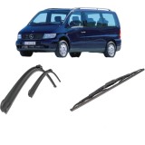Cumpara ieftin Set 3 stergatoare MERCEDES-BENZ V-CLASS Van (638/2) 1996-2003, parbriz si luneta, Bosch Twin-Aerotwin Retro Truck