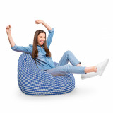 Fotoliu Puf Bean Bag tip Para XL Scandinavian Blue, Updeco