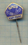 Y 369 INSIGNA-KRAS-INCALTAMINTE- KARLOVAC-CROATIA-IUGOSLAVIA-PENTRU COLECTIONARI