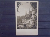 ROM. - SINAIA - ROMANIA INTERBELICA - CAASTELUL PELES- FATADA - COLECTIA C. STEFANOVICI - CIRCULATA, SCRISA -, Printata