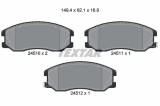 TEXTAR 2451001 Q+ set placute frana,frana disc