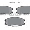 TEXTAR 2451001 Q+ set placute frana,frana disc