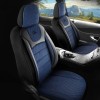 Set Huse Scaune Auto pentru Audi A3 - Prestige, negru albastru, 11 piese, Panda