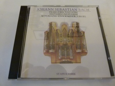 Bach -preludii,tocate - cd foto