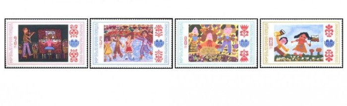 Bulgaria 1982 - Desene pentru copii, serie neuzata
