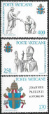 B0759 - Vatican 1979 - Papa 3v. neuzat ,perfecta stare