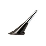 Tija antena auto Aluminium Bullet Sumex, 56mm Silver, adaptor 5-6mm AutoDrive ProParts