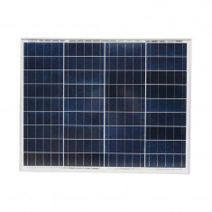 Panou solar fotovoltaic policristalin 50W cu cablu 90cm 670x460x20mm BK87492 foto