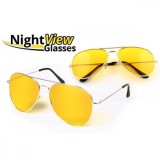 Cumpara ieftin Ochelari Condus Noapte Night View Glasses Protectie UV As Seen On TV, Lentile Galbene, Schi, Pescuit, Ciclism