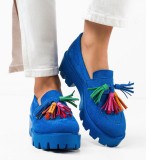 Pantofi Casual dama Kuciure Albastri