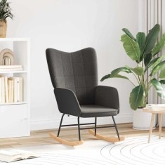 vidaXL Fotoliu de relaxare Gri &icirc;nchis 61 x 78 x 98 cm țesătură 42001786