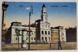 ARAD , CLADIREA PRIMARIEI , CARTE POSTALA , INCEPUTUL SEC. XX