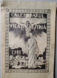 Calendarul Vieața Creștină 1941 &icirc;ntocmit de preotul Vasile Chindriș,
