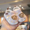 Sandalute roz cu piuitoare - Ursulet (Marime Disponibila: Marimea 21), Superbaby