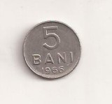 Moneda - Romania 5 bani 1966 , V5