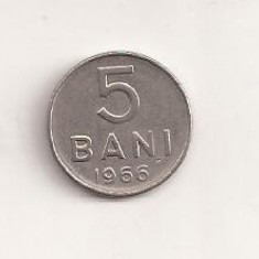 Moneda - Romania 5 bani 1966 , V5