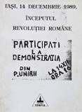 Iasi, 14 decembrie 1989, inceputul Revolutiei Romane - Cassian Maria Spiridon