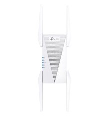 RANGE EXTENDER TP-LINK wireless 5400Mbps, 1 port Gigabit, 4 antene externe, 2.4 / 5 si 6 GHz triple band, Wi-Fi 6, &quot;RE815XE&quot; (timbru verde 2 lei)