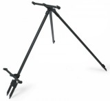 Rod Pod Korum Barbel Double River, 2 Posturi, Aluminiu, Picioare Telescopice, 100-180cm, Negru, Pescuit la Rau