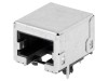 Conector RJ45 8p8c Cat 5e Ecranat Molex THT Aurit Unghi 90 Grade