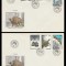1996 Romania - 2 FDC Fauna LP 1420, animale salbatice