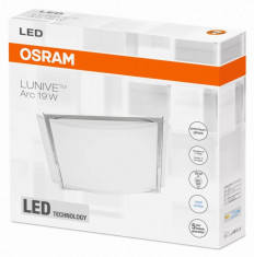 Plafoniera Led Osram, Lunive Arc, 19W, (4000K), IP20, 220-240 V, 393 x 300 x 71 mm foto