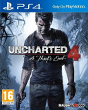 Joc PS4 UNCHARTED 4 A Thief&#039;s End Playstation 4 si PS5 de colectie, Multiplayer, Shooting, 18+