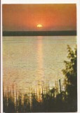 RF57 -Carte Postala- Eforie Sud, apus de soare la Ghiol, necirculata