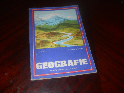 Geografie , manual Cls. III , 1969 foto